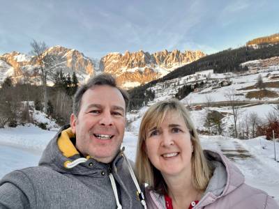 Wintersport - Petra und Alexander im Winterurlaub 2022