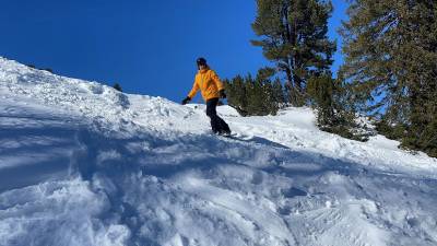 Snowboardfahren in Tirol