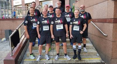 Laufsport - Mit dem Team der Gemeinde Hainburg beim JP Morgan Firmenlauf 2016 #läuftbeiuns